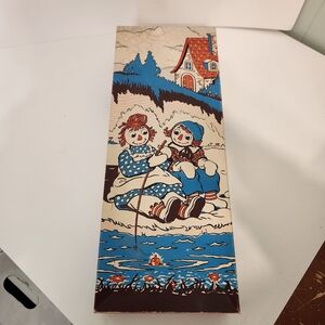 Raggedy Andy Doll- wind up musical toy